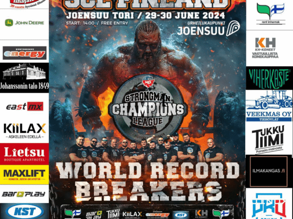 Tung dragning av väghyveln Veekmas FG 2428 inleder starkmanstävlingen